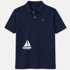 Polo Voyageurs Azul Marino