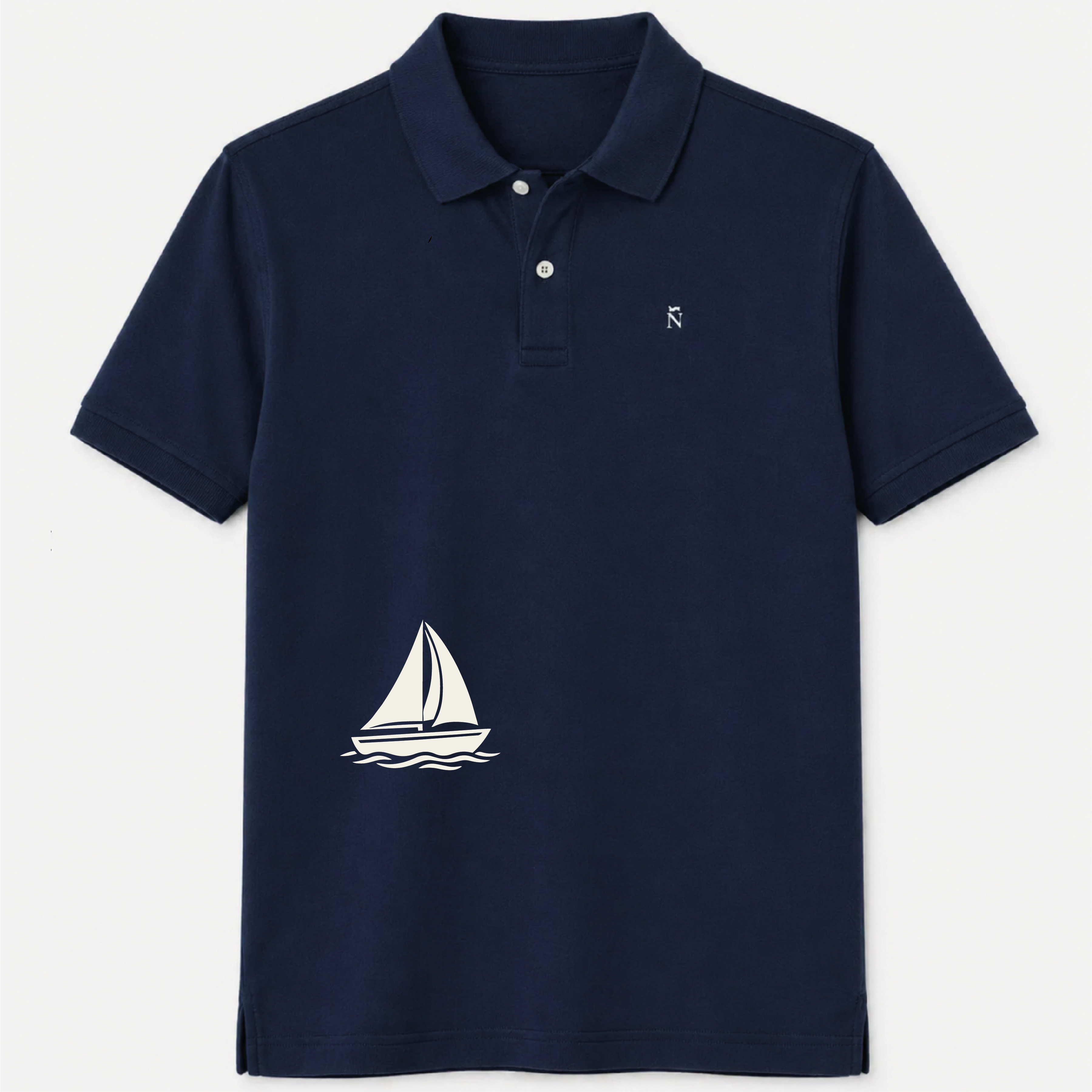 Polo Voyageurs Azul Marino